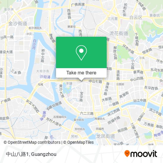 中山八路1 map