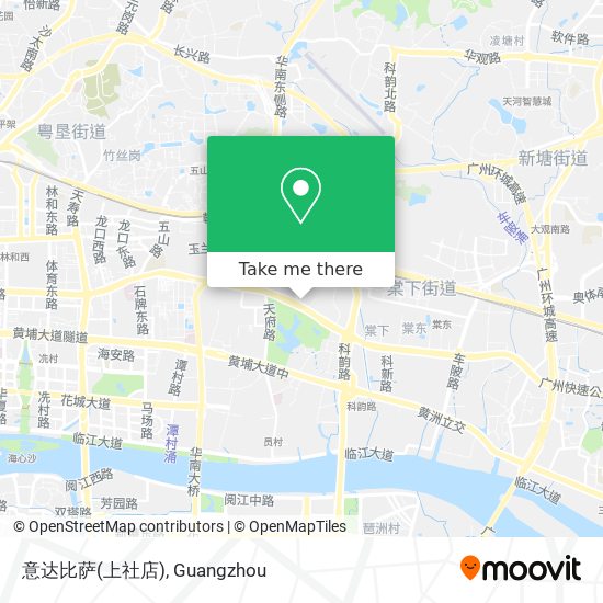 意达比萨(上社店) map