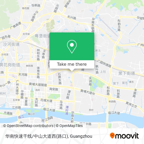 华南快速干线/中山大道西(路口) map