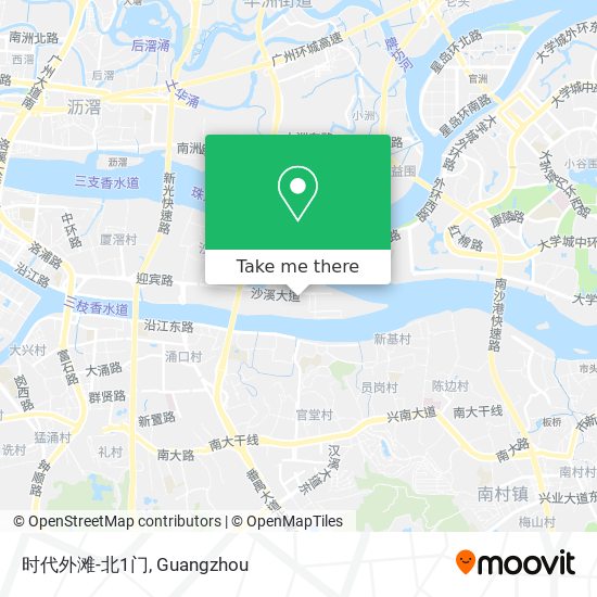 时代外滩-北1门 map