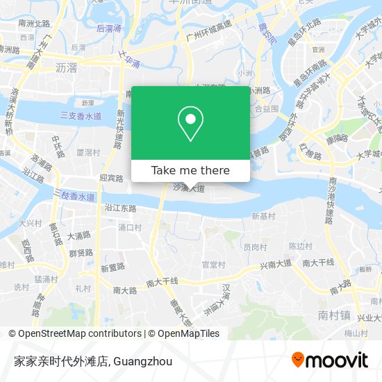 家家亲时代外滩店 map