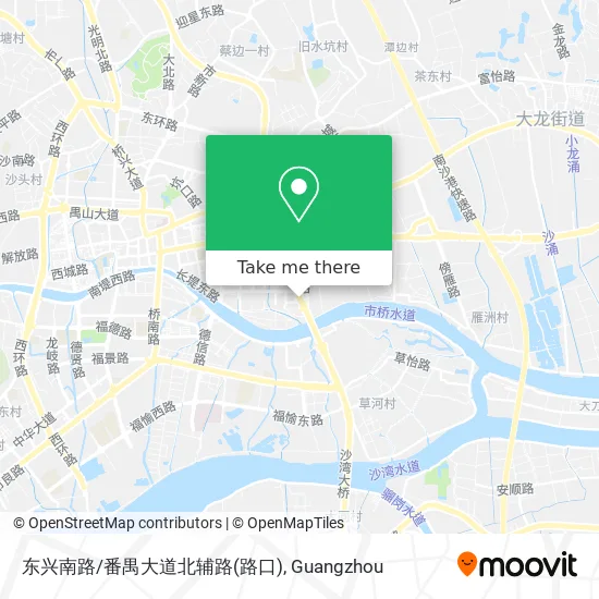 东兴南路/番禺大道北辅路(路口) map