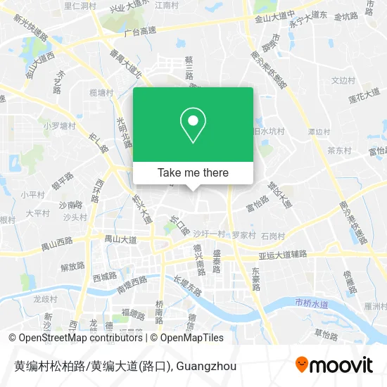 黄编村松柏路/黄编大道(路口) map