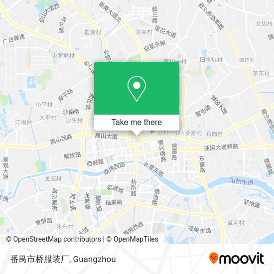 番禺市桥服装厂 map
