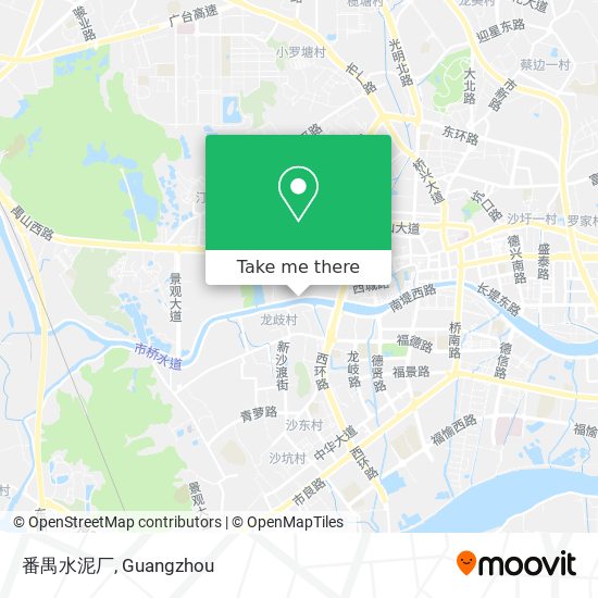 番禺水泥厂 map