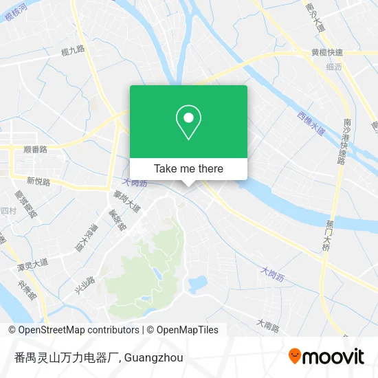 番禺灵山万力电器厂 map