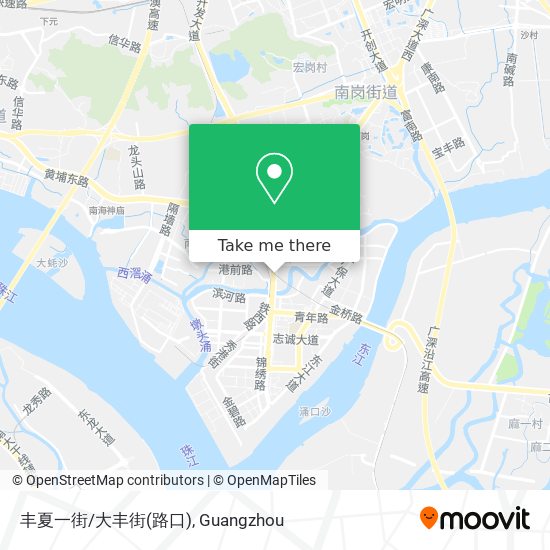 丰夏一街/大丰街(路口) map