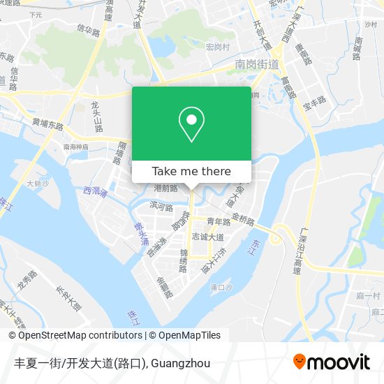 丰夏一街/开发大道(路口) map