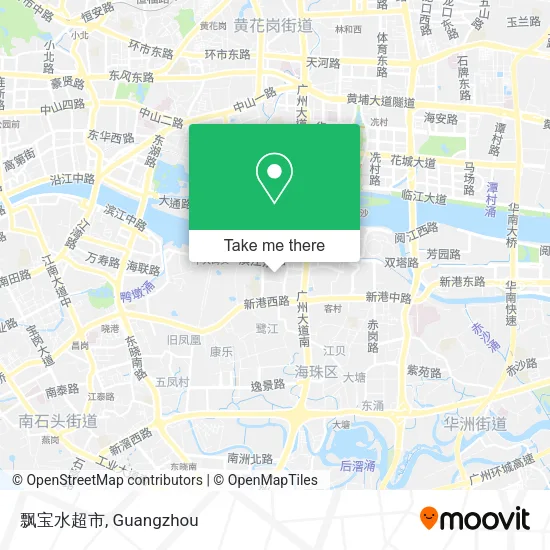 飘宝水超市 map