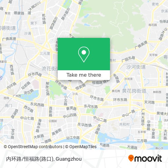 内环路/恒福路(路口) map