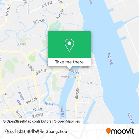 莲花山休闲渔业码头 map