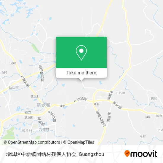增城区中新镇团结村残疾人协会 map