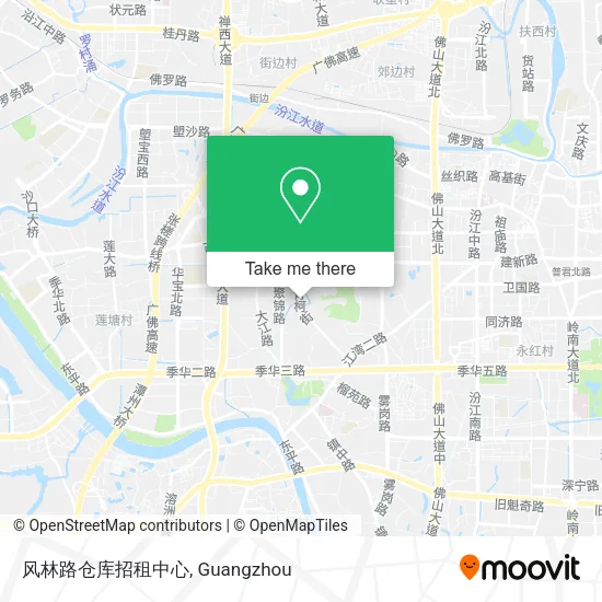 风林路仓库招租中心 map
