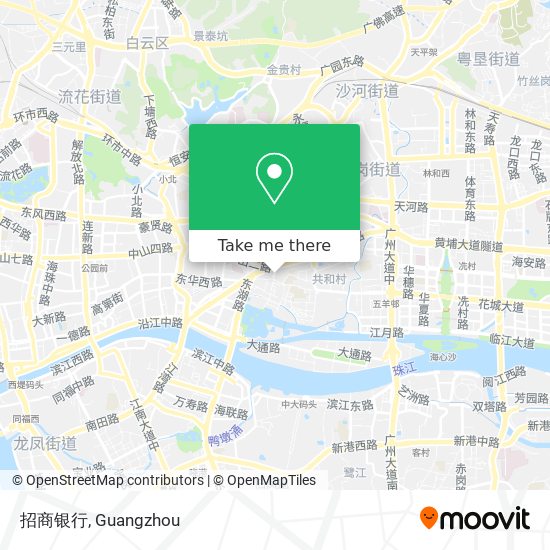 招商银行 map