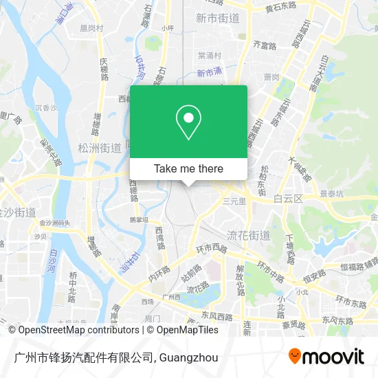 广州市锋扬汽配件有限公司 map