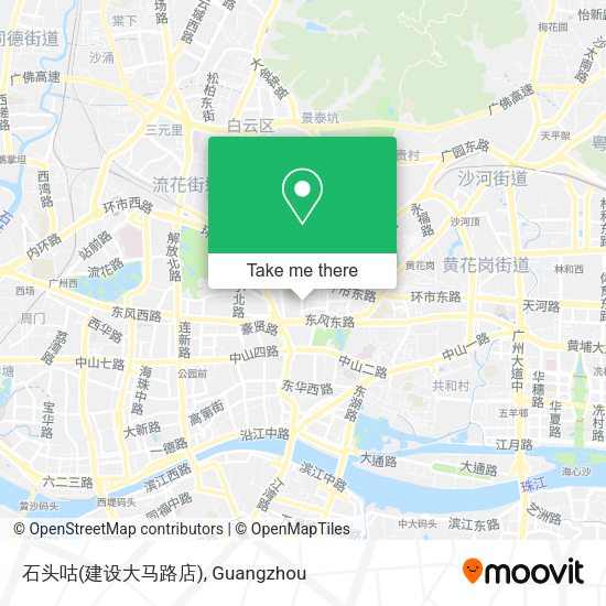 石头咕(建设大马路店) map