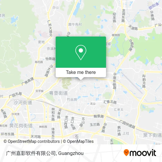 广州嘉影软件有限公司 map