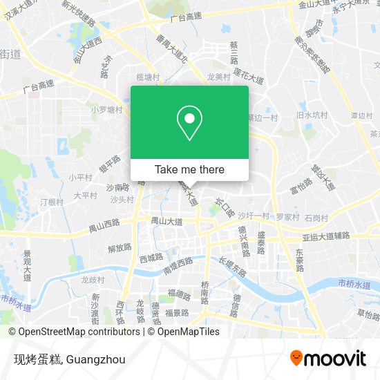 现烤蛋糕 map