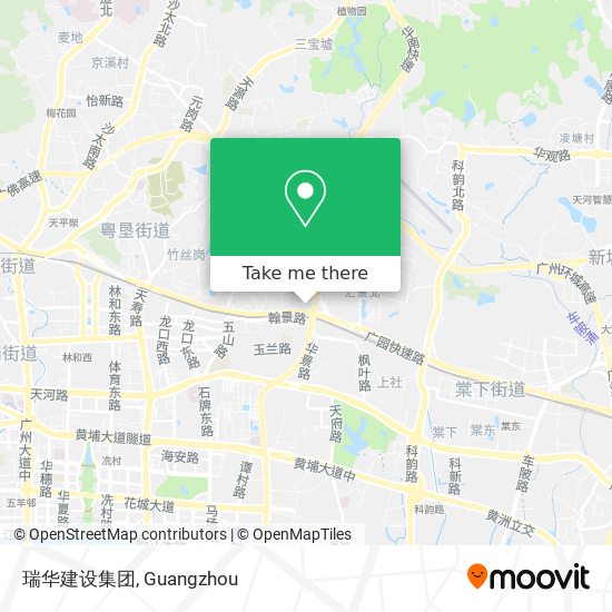 瑞华建设集团 map
