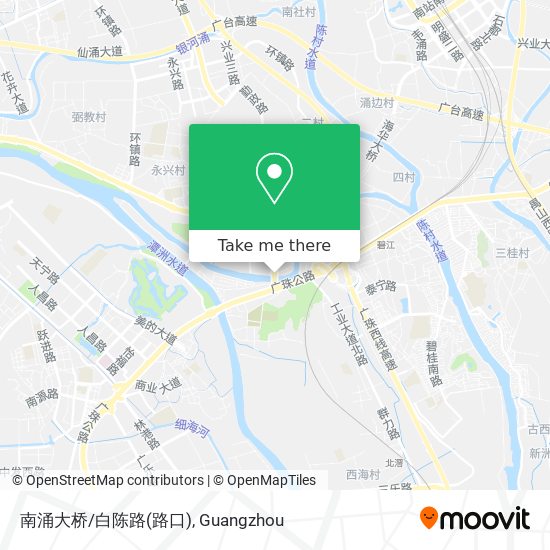南涌大桥/白陈路(路口) map