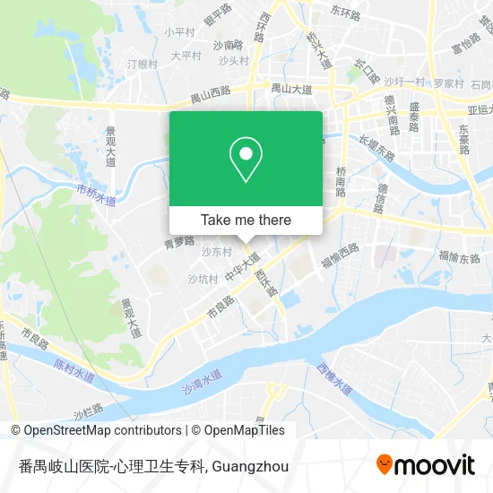 番禺岐山医院-心理卫生专科 map