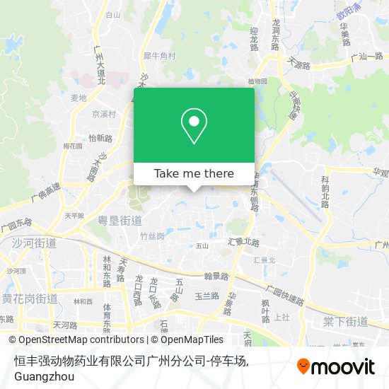 恒丰强动物药业有限公司广州分公司-停车场 map