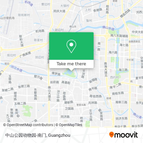 中山公园动物园-南门 map