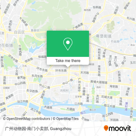 广州动物园-南门小卖部 map