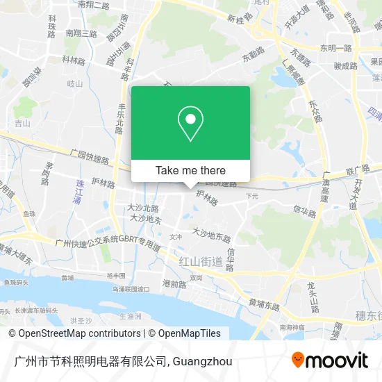 广州市节科照明电器有限公司 map