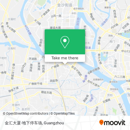金汇大厦-地下停车场 map