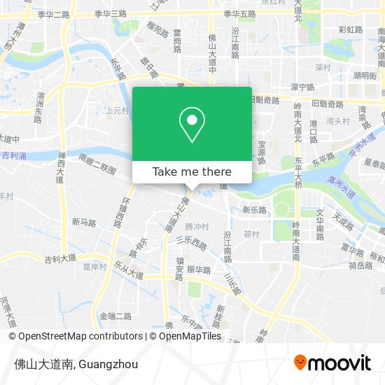 佛山大道南 map