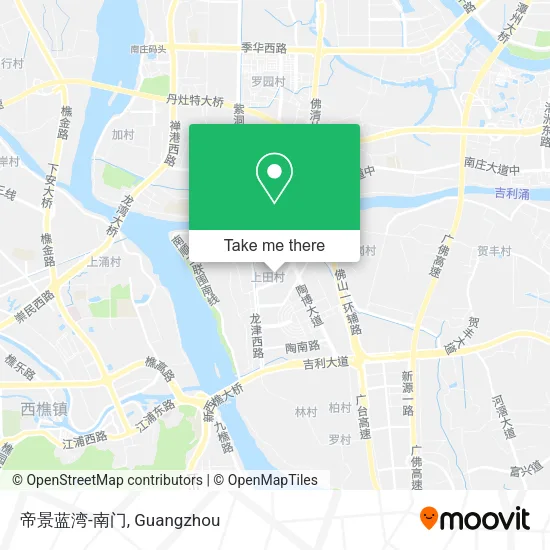 帝景蓝湾-南门 map