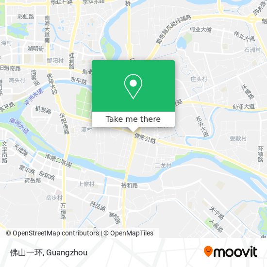 佛山一环 map