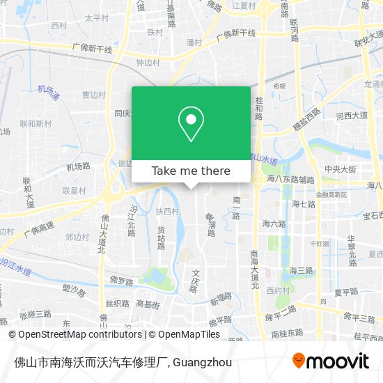 佛山市南海沃而沃汽车修理厂 map
