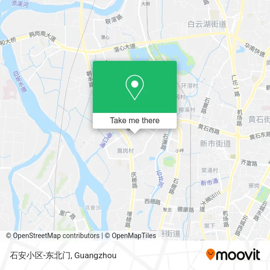 石安小区-东北门 map