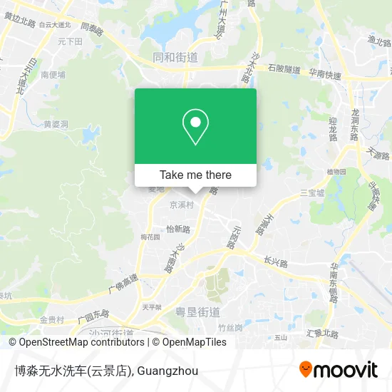 博淼无水洗车(云景店) map