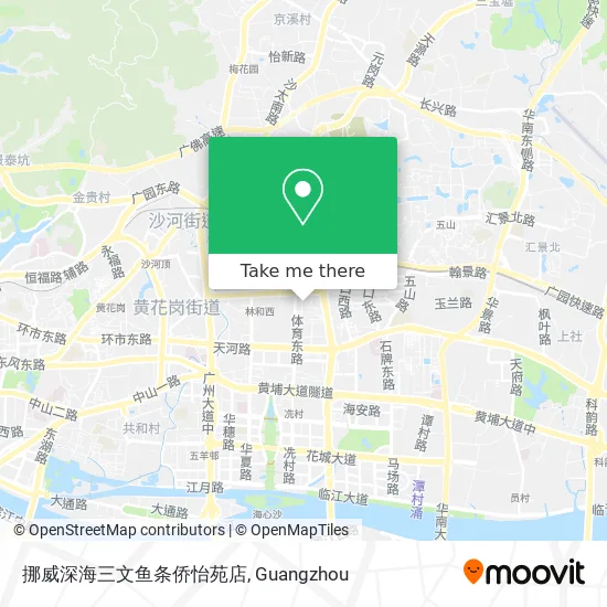 挪威深海三文鱼条侨怡苑店 map