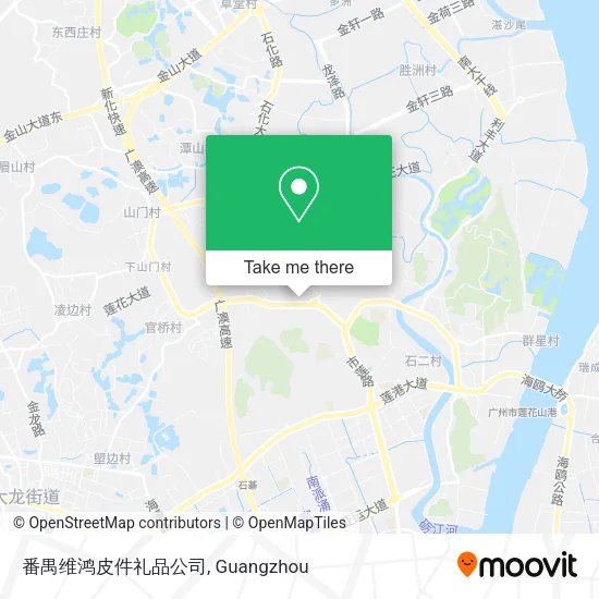 番禺维鸿皮件礼品公司 map