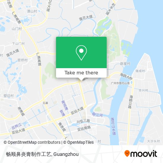 畅顺鼻炎膏制作工艺 map