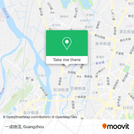 一成物流 map