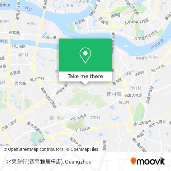 水果营行(番禺雅居乐店) map