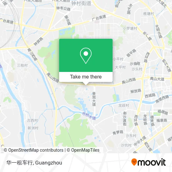 华一租车行 map