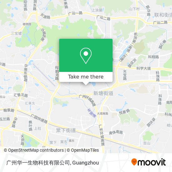 广州华一生物科技有限公司 map