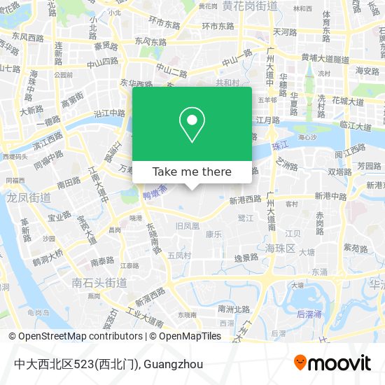 中大西北区523(西北门) map