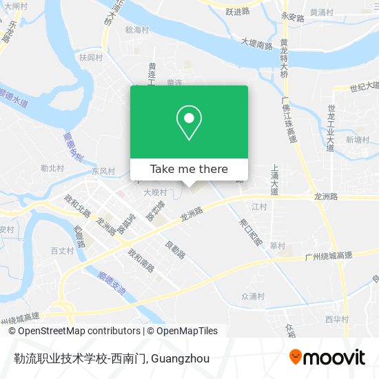 勒流职业技术学校-西南门 map