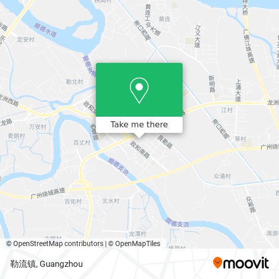勒流镇 map