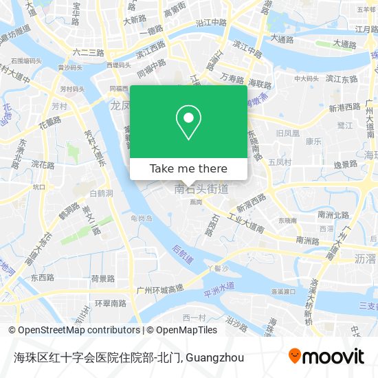 海珠区红十字会医院住院部-北门 map