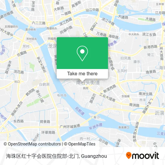 海珠区红十字会医院住院部-北门 map