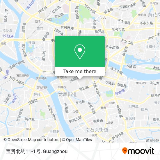 宝贤北约11-1号 map