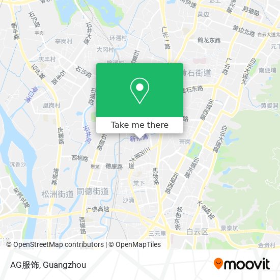 AG服饰 map